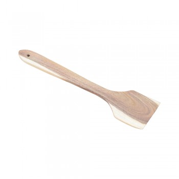 Wooden Curved Edged Spatula