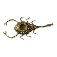 Brass Metal Craft (Dokra) Candle Stand (Scorpion Shaped)