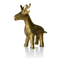 Brass Metal Craft (Dokra) Deer