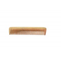Natural Neem Wood Comb - Medium Size