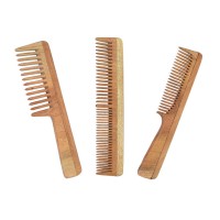 Natural Neem Wood Comb Combo for Women