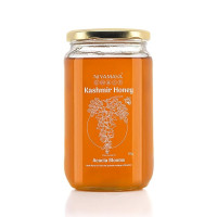 NIYAMAYA Kashmir Acacia Honey 1 Kg | Pure Raw Unprocessed Natural Kashmir Acacia honey No Adulteration Honey in Fresh