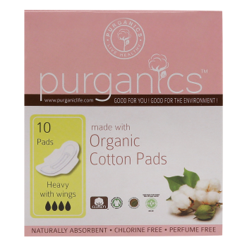 Purganics Organic Cotton Pad Heavy