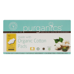 Purganics Organic Cotton Pad Super