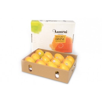 Organic Alphonso Mangoes - Size B - 12/box 200 gm/mango