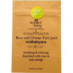Ancient Living Rose & Orange Face Pack - 40 GMS