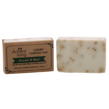 Ancient Living Avacado & Basil Luxury Handmade Soap - 100 GMS