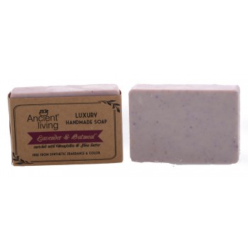 Ancient Living Lavender & Oatmeal Luxury Handmade Soap - 100 GMS