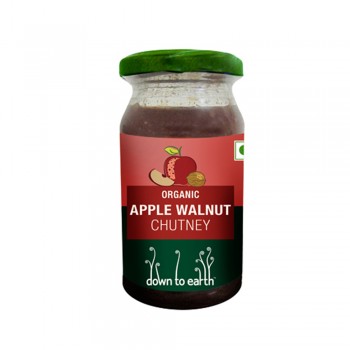 Down to Earth Organic Apple Walnut Chutney