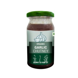 Down to Earth Organic Garlic Chutney