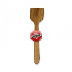 Premium & Natural Wood-Made Flat Cooking Spatula (for regular use) - 1 PC