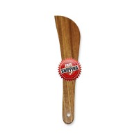 Premium & Natural Wood-Made Curved Cooking Spatula (for regular use) - 1 PC