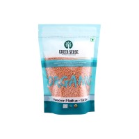 Green Sense Organic Pink Lentil Whole Without Skin/Masoor Malka - 500 GMS