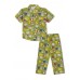 GreenApple Organic Cotton Girl's Nightsuit with Colorful Owls