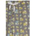 GreenApple Organic Cotton Mom Pyjama Grey Color with Yellow Truck and Cars
