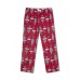 GreenApple Organic Cotton Mom Pyjama Red Color with Swinging Monkeys
