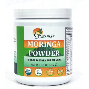 Grenera Organic Moringa Leaf powder - 240 GMS
