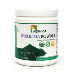 Grenera Organic Spirulina Powder - 240 GMS