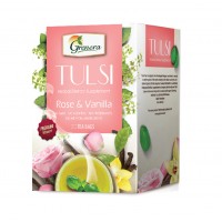 Grenera Organic Tulsi Rose Vanilla Infusion Tea - 20 Tea Bags