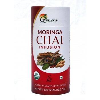 Grenera Organic Moringa Chai Infusion - 100 GMS