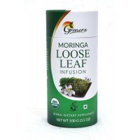Grenera Organic Moringa Loose Leaf Infusion Tea - 100 GMS