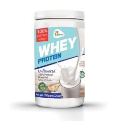 Grenera Organic Whey Protein Unflavored Powder - 350 GMS