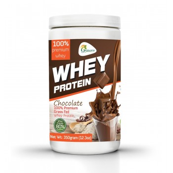 Grenera Organic Whey Protein Chocolate Flavored Powder - 350 GMS