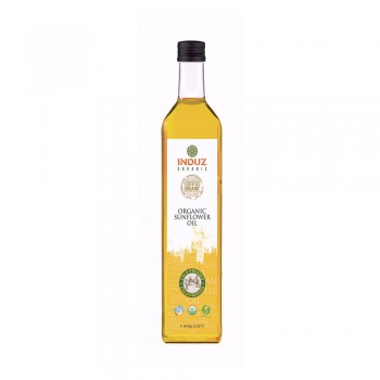 Induz Organic Cold Pressed Sunflower Oil - 1 L