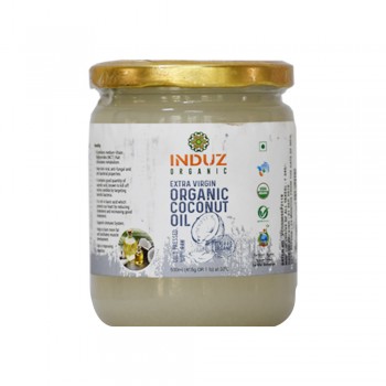 Induz Organic Virgin Coconut Oil - 500 ML
