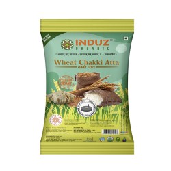 Induz Organic Wheat Chakki Flour - 5 KG