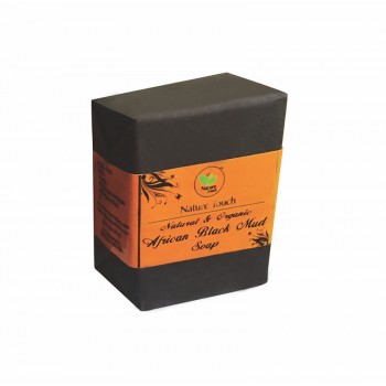 Nature Touch Natural & Organic African Black Mud Soap – 100 GMS