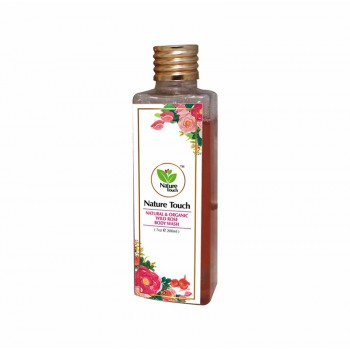 Nature Touch Natural & Organic Wild Rose Body Wash – 200 ML
