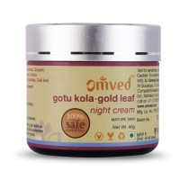 Omved Gotu kola-Gold Leaf (Night Cream) - 40 GMS