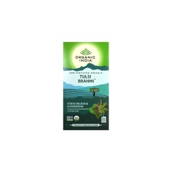 Organic India Tulsi Brahmi Tea - 25 Tea Bags