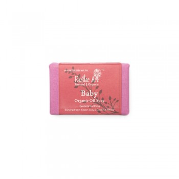 Rustic Art Organic Baby Soap - 100 GMS