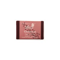 Rustic Art Organic Geranium Soap - 100 GMS