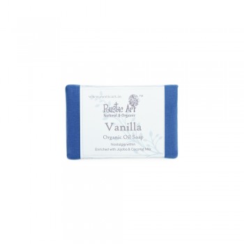 Rustic Art Organic Vanilla Soap - 100 GMS