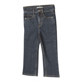 Zeme Organics Denim Jeans  Relaxed Fit Straight Leg (Rinse Wash) - For Kids