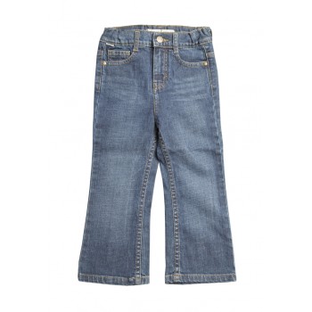 Zeme Organics Denim Jeans  Relaxed Fit Boot Cut (Whiskers Wash) - For Kids